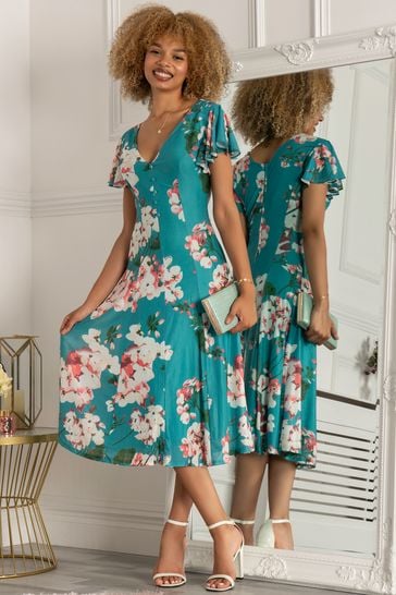 Jolie moi green dress shop