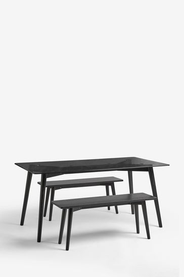 Next black dining table online