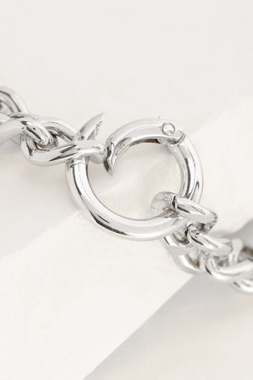 Silver shop chunky jewellery