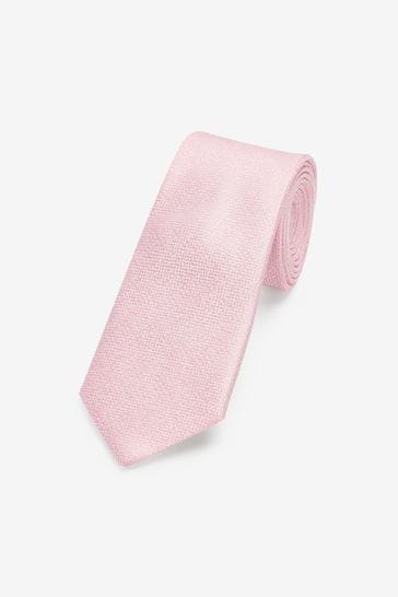 Light Pink Signature Made In Italy Tie