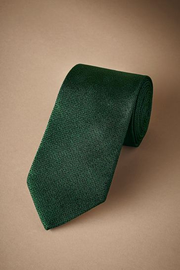 Forest Green Signature Made In Italy Tie