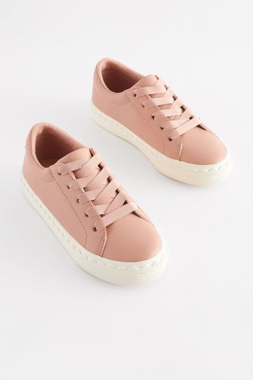 Rose pink trainers top