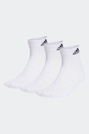Buy adidas Performance Cushioned Sportswear Ankle Socks 3 Pairs