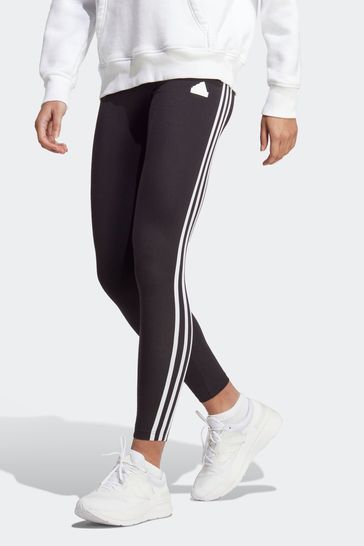 Adidas women's striped store leggings