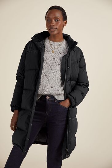 Down on sale black coat
