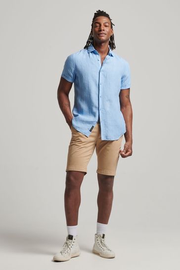 Superdry outlet linen shorts