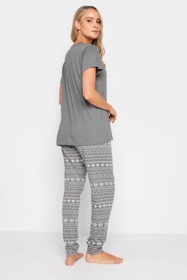 Womens top cuffed pajamas
