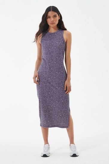 Barbour dress purple 2025