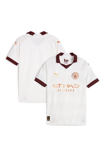 Puma Manchester City Away Replica 23 24 Kids Football Shirt