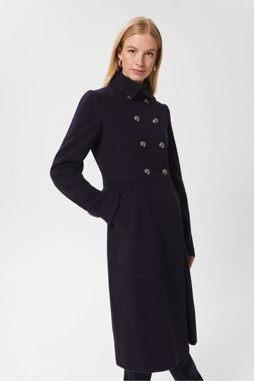 Buy Hobbs Blue Cindy Coat from Next Israel