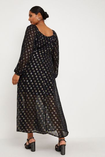 Simply be black maxi dress hotsell