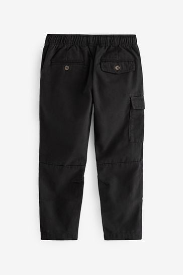 Buy Black Cargo Trousers 3 16yrs from Next Singapore