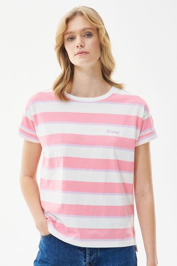 Barbour® Pink Acanthus Striped Top