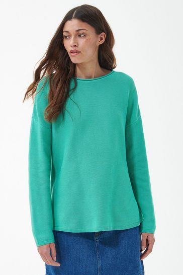 Barbour best sale jumper Green