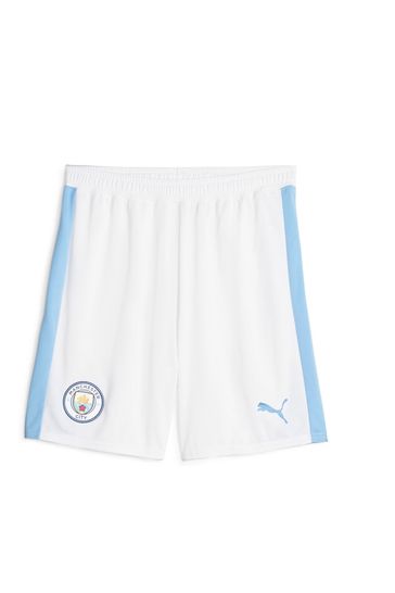 Buy Puma White Manchester City Home 23 24 Football Shorts from