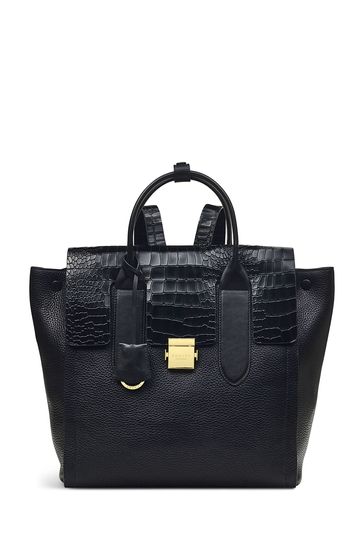 Radley black best sale backpack