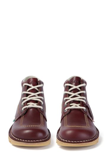 Kickers boots red cheap