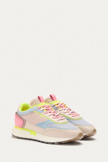 Blue and pink trainers online