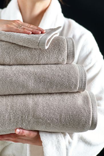 Silver Luxury Cotton Towel