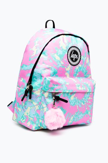 Hype camo pink floral boxy backpack best sale