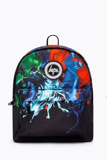 Hype. Liquied Drips Black Backpack