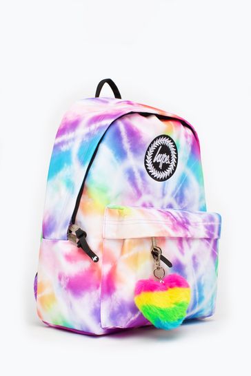 Hype tie store dye backpack