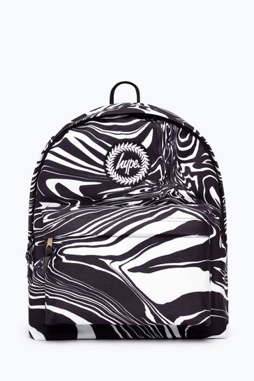 Hype. Mono Swirl Black Backpack