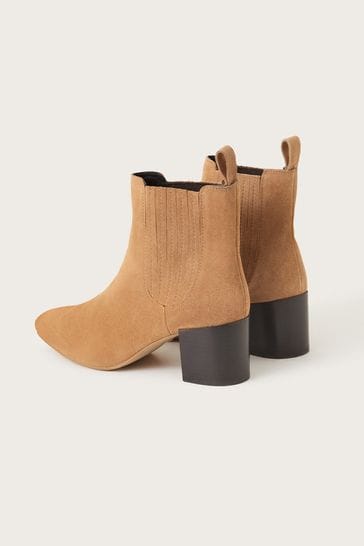 Tan suede chelsea boots womens hot sale