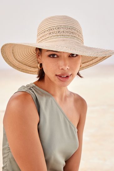 Natural Sparkle Sun Hat