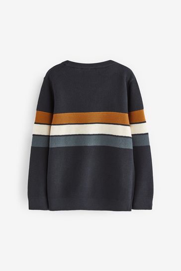 H&m colour store block jumper