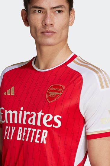 Buy adidas Red Blank Arsenal FC Stadium 23 24 Home Football Shirt