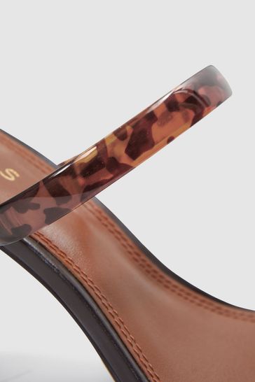 Tortoiseshell heels on sale