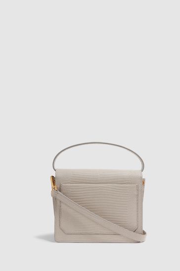 Reiss maya leather cheap shoulder bag