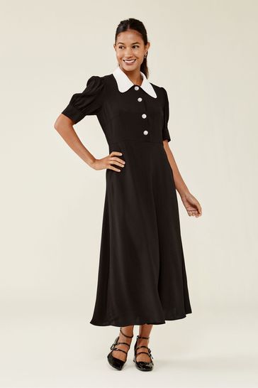 Finery Claudia Black Dress