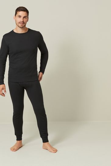 Buy Black Long Sleeve Thermogen Tops 2 Pack from Next USA