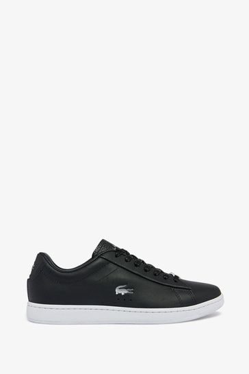 Lacoste black womens trainers shop