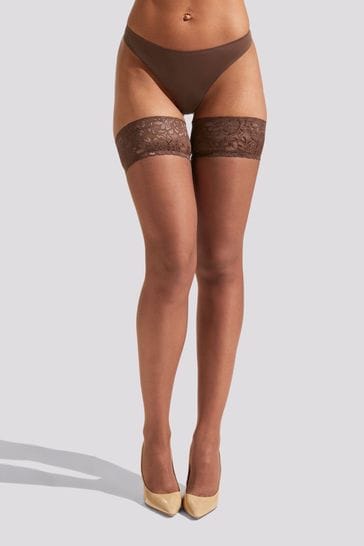 Ann Summers Nude 4 Lace Top Stockings