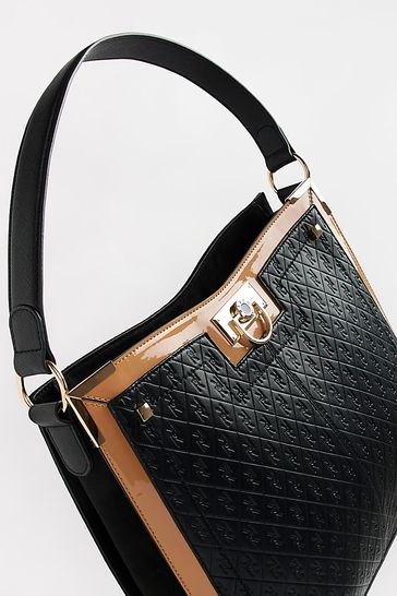 River island black deals slouch bag