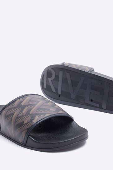 Mens sliders hot sale river island