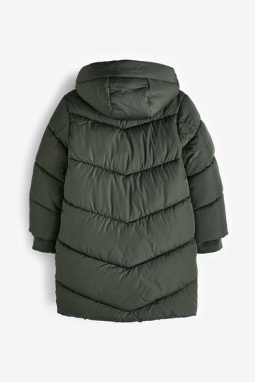 Monki hooded faux fur coat cheap