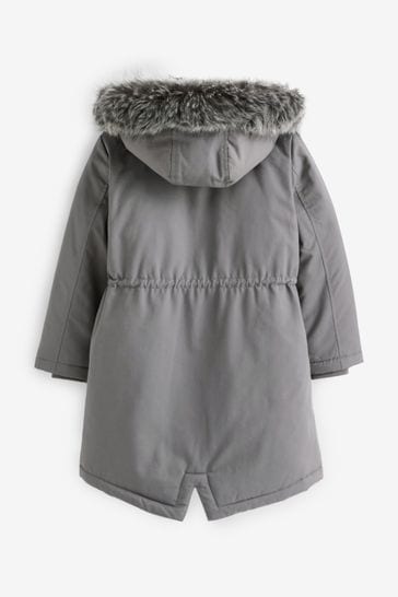 Grey parka next discount