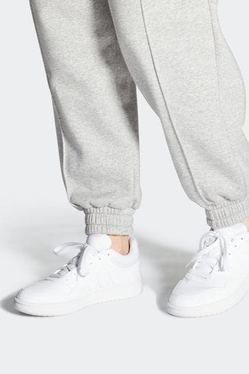 Buy adidas White Originals Hoops 3.0 Low Classic Trainers from