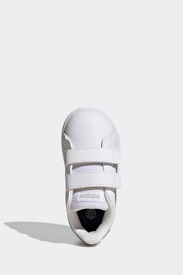 Infant white sales adidas trainers