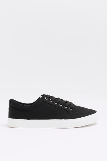Buy River Island Canvas Lace Up Trainers bei Next Deutschland