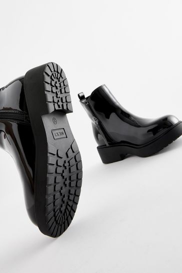 Chunky wide sales fit boots