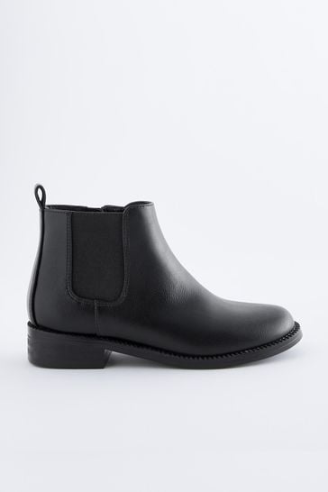 Park lane sales leather chelsea boots