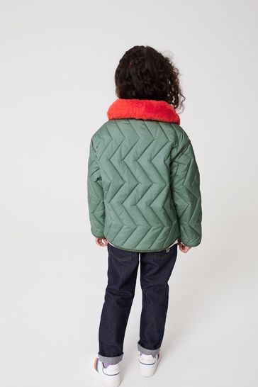 Ladies khaki quilted jacket store