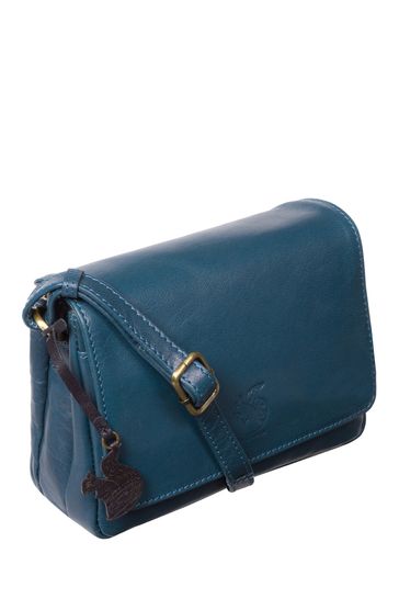 Conkca Marta Leather Cross Body Bag