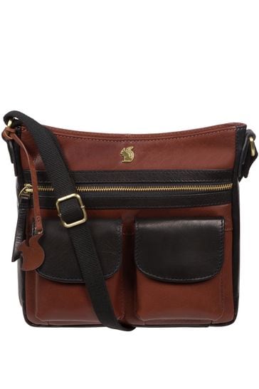 Conkca Baby Bon Leather Cross-Body Bag