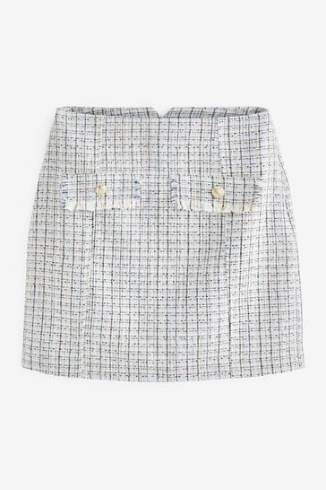 Tweed mini 2025 skirt next